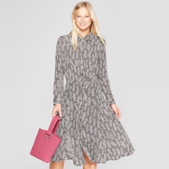 Who What Wear Dresses & Skirts - Who What Wear Domino Dots Dress